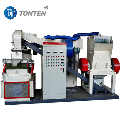 Lini produksi Daur Ulang Wire Wire Tembaga Plastik Separator Mesin