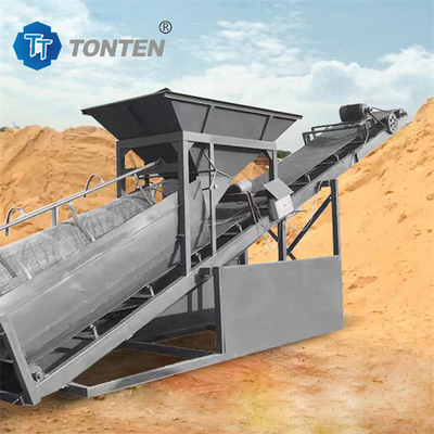 Industrial Rotary Drum Sieve Sand And Gravel Separation Drum Screen Mesin