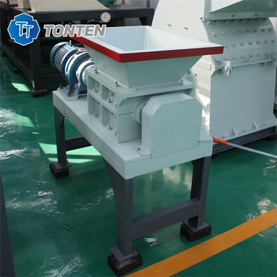 Mesin Penghancur Ban Logam Karet Plastik Single Shaft Shredder Machine