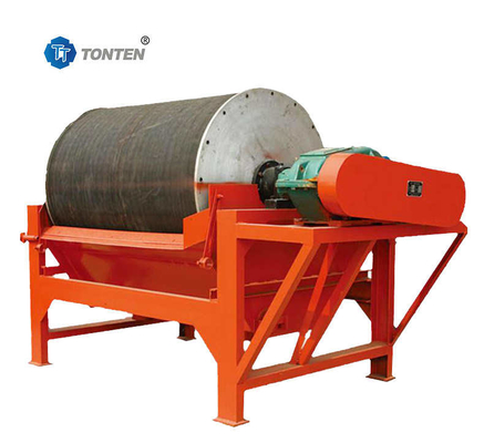 Bijih basah magnetic separator drum magnetic bubuk besi pemisah mesin