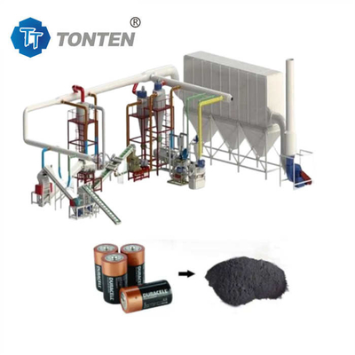 Scrap LFP Lithium Battery Recycling Machine Perlengkapan lini produksi