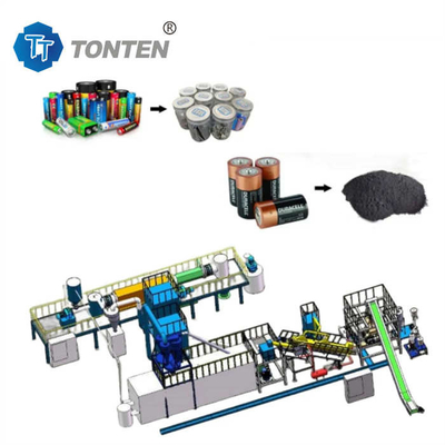 Scrap LFP Lithium Battery Recycling Machine Perlengkapan lini produksi