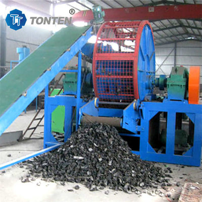 Pneumatic Rubber Crushing Recycling Line Produksi Scrap Ban Recycling Rubber Powder