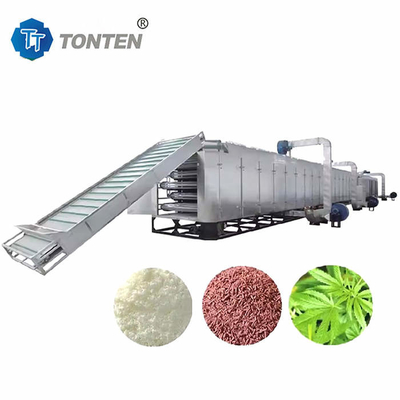 Multilayer Chili Mesh Belt Dryer Machine Dehydrator Baja tahan karat Makanan Buah