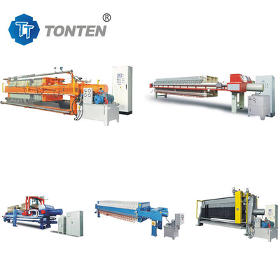 OEM Dewatering Mud Sludge Filter Press Machine Sistem hidrolik