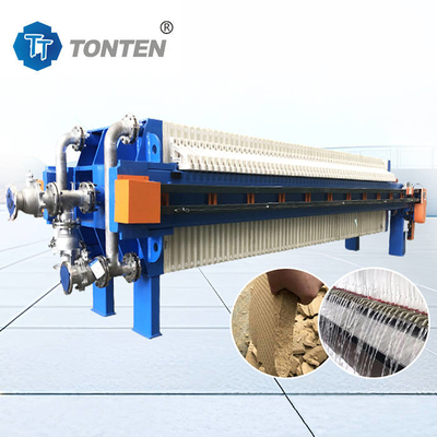 Piring Frame Mud Press Mesin Sabuk Press Untuk Limbah Dewatering Pengolahan Air Limbah