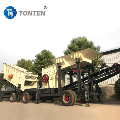 Mobil Batu Batu Crusher Plant Portable Quarry Crushing Line