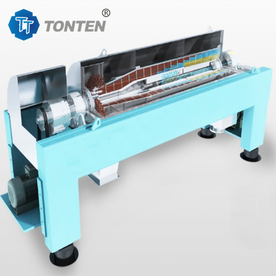 Solid Liquid Sludge Centrifuge Mesin Sekrup Dewatering 3900RPM