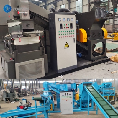 Scrap Kabel Tembaga Wire Granulator Daur Ulang Line Tembaga Rice Machine