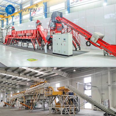 Lithium Baterai Mobil Limbah Daur Ulang Mesin Peralatan Pabrik 110kw