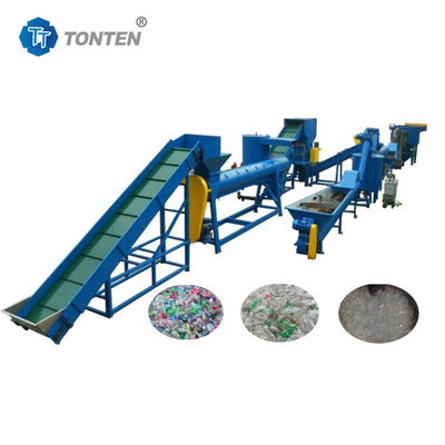 Limbah Plastik PET Botol Cuci Crusher Daur Ulang Mesin Line
