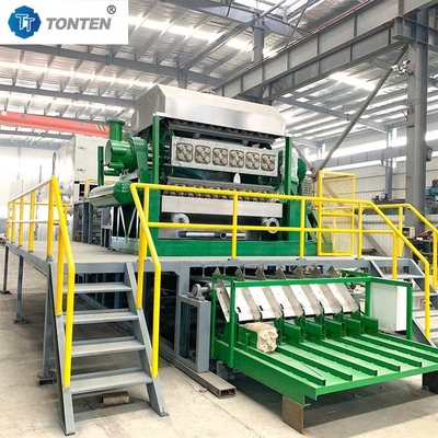 Karton kertas telor Tray membuat mesin limbah kertas Daur Ulang lini produksi