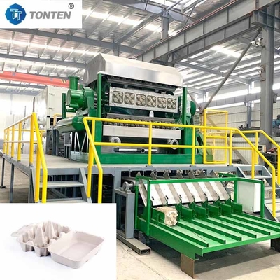 Pulp Molding Egg Tray Machine Egg Tray Produksi Line Mesin Membentuk Kertas
