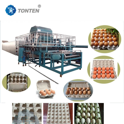 Mesin cetak pulp kertas Tray telur Tray buah Perlengkapan meja sekali pakai