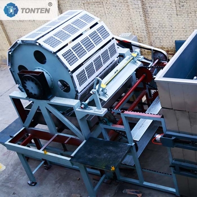 Sampah kertas daur ulang Tray telur Mesin pembuatan kertas Pulp Molding Machine