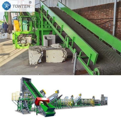 Otomatis rumah sampah Shredder kulkas tua menghancurkan produksi line mesin