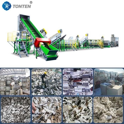Limbah Elektronik Pendinginan Shredder Penghancur Daur Ulang Line Mesin Custom