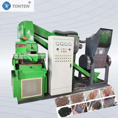 Mesin Daur Ulang Kabel Limbah Kawat Tembaga Granulator Mesin Padi