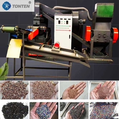 Mesin Granulator Kawat Kabel Kawat Tembaga Pabrik Daur Ulang Beras
