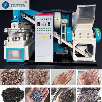 Mesin Daur Ulang Wire Waste Granulator Tembaga Wire Dry Tembaga Rice Machine