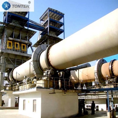 Cement Rotary Kiln Line Produksi Limbah Padat Ceramsite Rotary Kiln