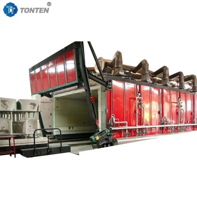 Tunnel kiln Limbah Pengeringan Push Plate Furnace Push Plate Tunnel kiln