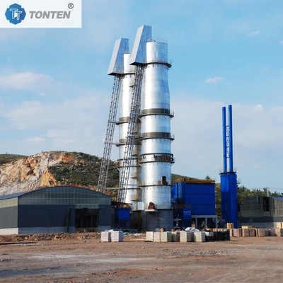 Rotary Vertical Vertical Cement Kiln Construction Waste Coal Gangue Lime Calcining