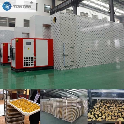 Mesin Pengering Pump Panas Pengering Kacang Daging Sapi Pengering Buah Industri