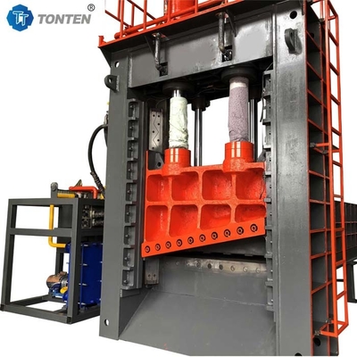 Mesin Gantry Shear Hidrolik Scrap Metal Shear Pemotongan Guillotine