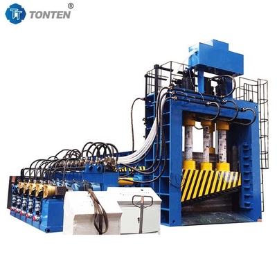 Mesin Gantry Shear Hidrolik Scrap Metal Shear Pemotongan Guillotine