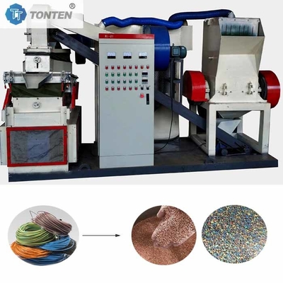 Aluminium Tembaga Separator Daur Ulang Granulator Tembaga Rice Machine