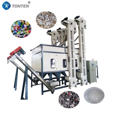 PET PVC ABS PP Plastik Scrap Recycling Plant Separator Elektrostatik