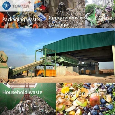 Pabrik Daur Ulang Limbah Padat Kota Lini Pengelompokan Sampah Rumah Tangga