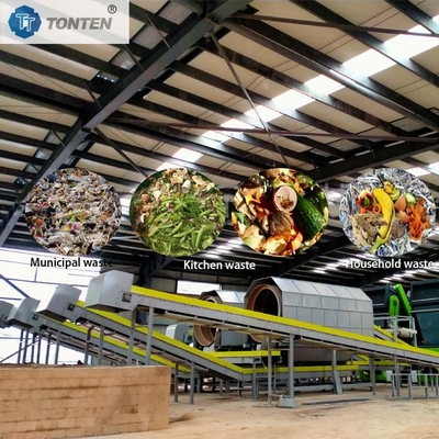 Pengelompokan Limbah Organik Daur Ulang Peralatan Pengolahan Limbah Perkotaan