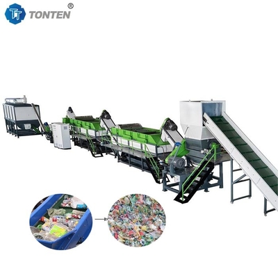 Plastic Film Bag Polypropylene PP Pabrik Daur Ulang Ldpe Mesin Mesin Pencuci