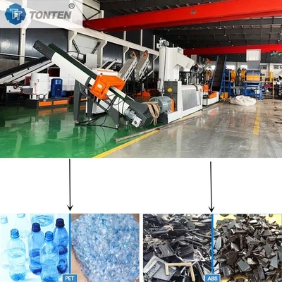 OEM Plastic Waste Recycling Plant PP PE Film Ldpe Washing Plant Crusher Line