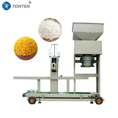 Mesin Pengemasan Pengemasan Pellet Plastik 25kg 50kg