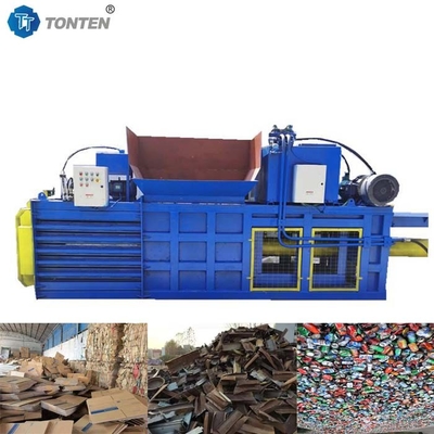 Mesin Baler Hidraulik Kardus Baler Horisontal