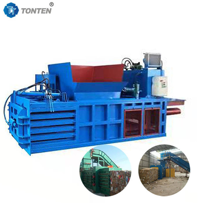 Mesin Baler Hidrolik Horisontal Karet Mesin Baling Otomatis