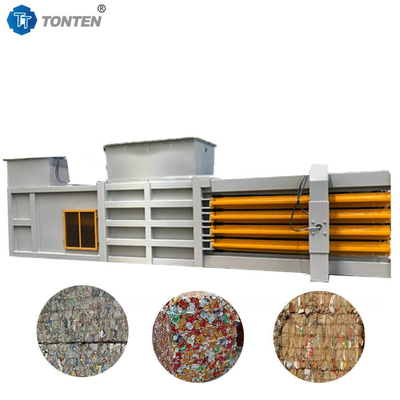 Aluminium Can Paper Packing Mesin Baler Hidraulik Metal Compressor