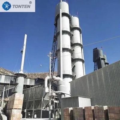 Cement Lime Vertical Shaft Kiln Line Produksi Lime Kiln Aktif