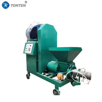 Stalk Jute Stick Batubara Briquette Membuat Mesin Produksi Extruder 800kg