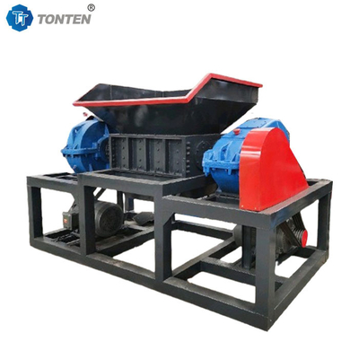 Penghancur limbah organik Mobil Shell PE Pipe Shredding Machine Penghancur