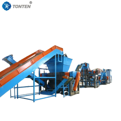 Peralatan Daur Ulang Ban Karet Shredder Daur Ulang Granules Mesin
