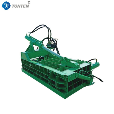 Horizontal Metal Scrap Hydraulic Briquetting Mesin Baler press 200T