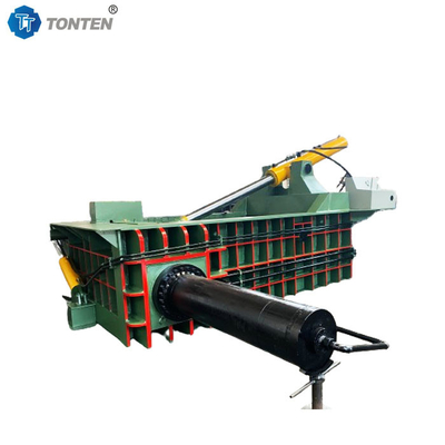 OEM Metal Scrap Briquetting Machine Hydraulic Belling Into Block 125ton
