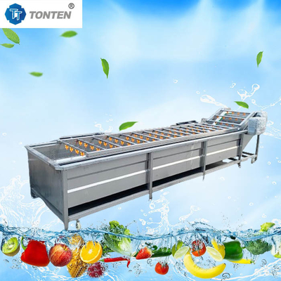 Mesin Pembersih Makanan Gelembung Udara Untuk Cuci Buah Pisang 6kw 380v