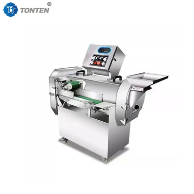 Sayuran Cassava bawang mesin pemotong Potato chip Commercial Cutter