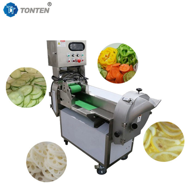 Sayuran Cassava bawang mesin pemotong Potato chip Commercial Cutter