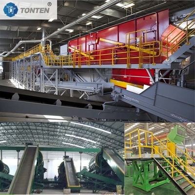 Pabrik Pengelompokan Limbah MSW Perindustrian